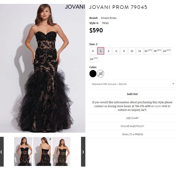 Jovani Prom Dress - 79045 Hartwell - Picture 3 of 13